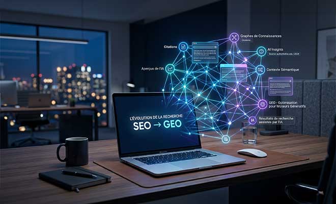 GEO (Generative Engine Optimization) : Comment faire apparaître votre entreprise dans les réponses IA de Google ?